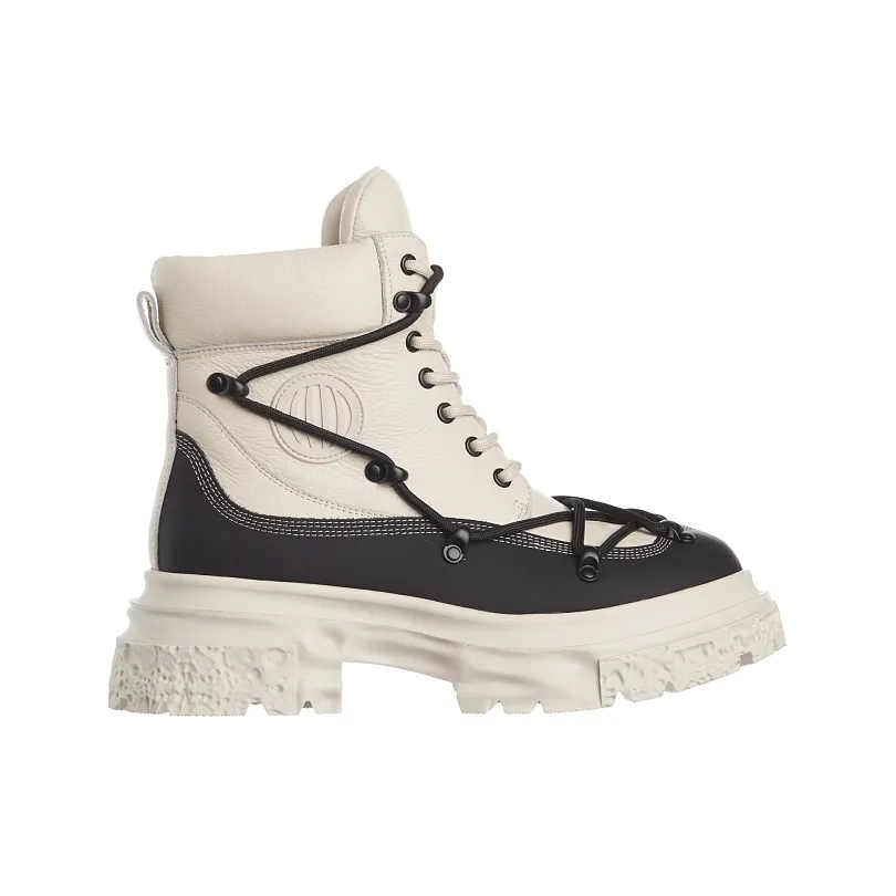 Купить Ботинки утепленные женские низкий каблук Россия 23223