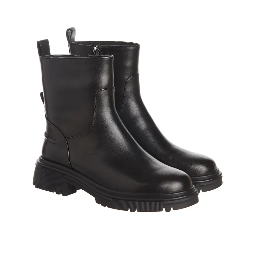 Купить Ботинки утепленные женские низкий каблук Россия 23279