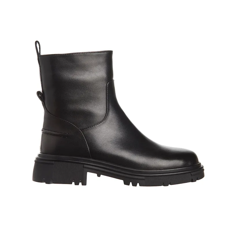 Купить Ботинки утепленные женские низкий каблук Россия 23279