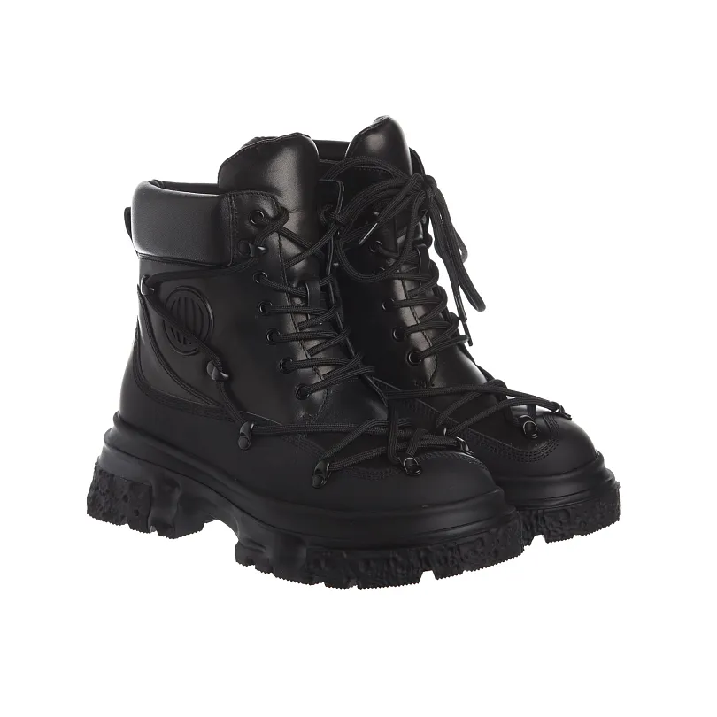 Купить Ботинки утепленные женские низкий каблук Россия 23226