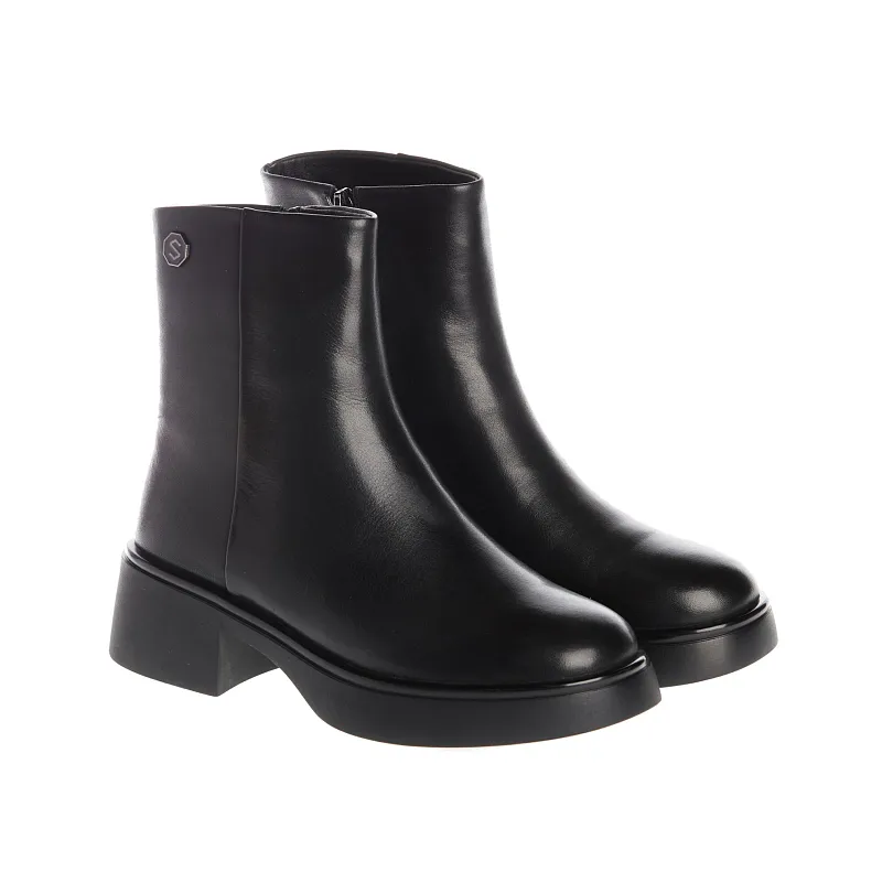 Купить Ботинки утепленные женские низкий каблук Massimo Renne 23604