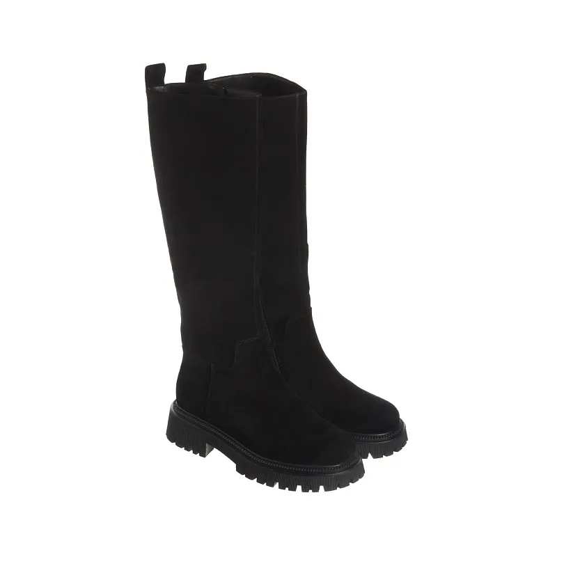 Купить Сапоги утепленные женские низкий каблук Россия 23274