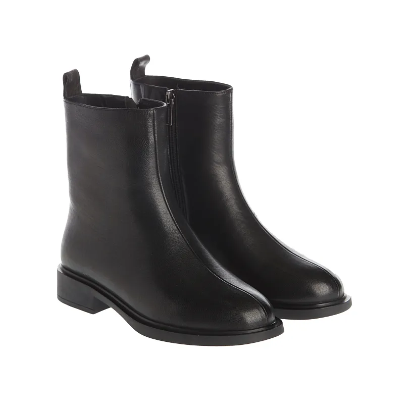 Купить Ботинки утепленные женские низкий каблук Massimo Renne 23630