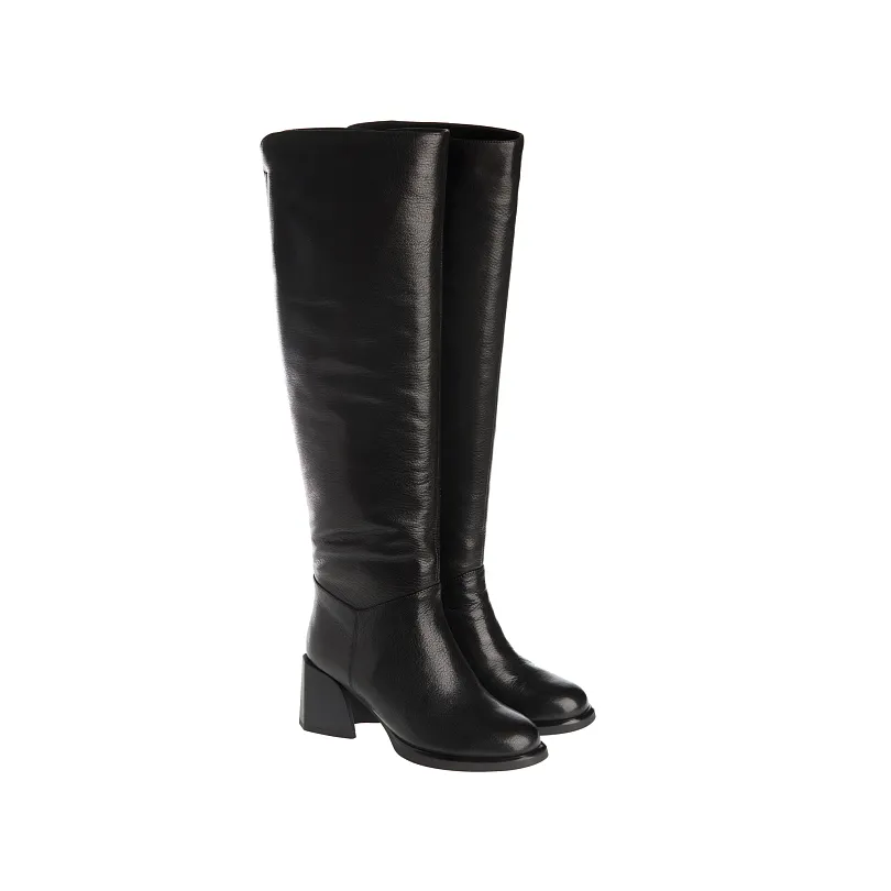 Купить Сапоги утепленные женские низкий каблук Massimo Renne 23619