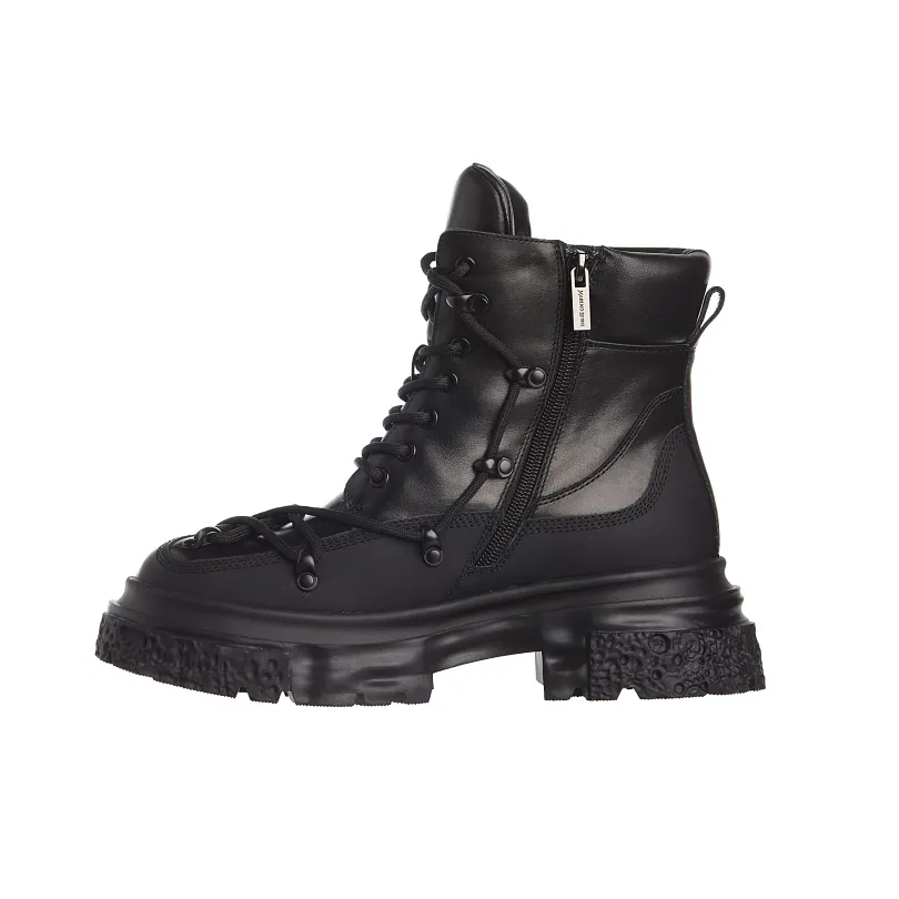 Купить Ботинки утепленные женские низкий каблук Россия 23226