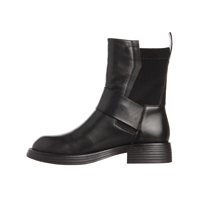 Купить Ботинки женские низкий каблук Россия 23276