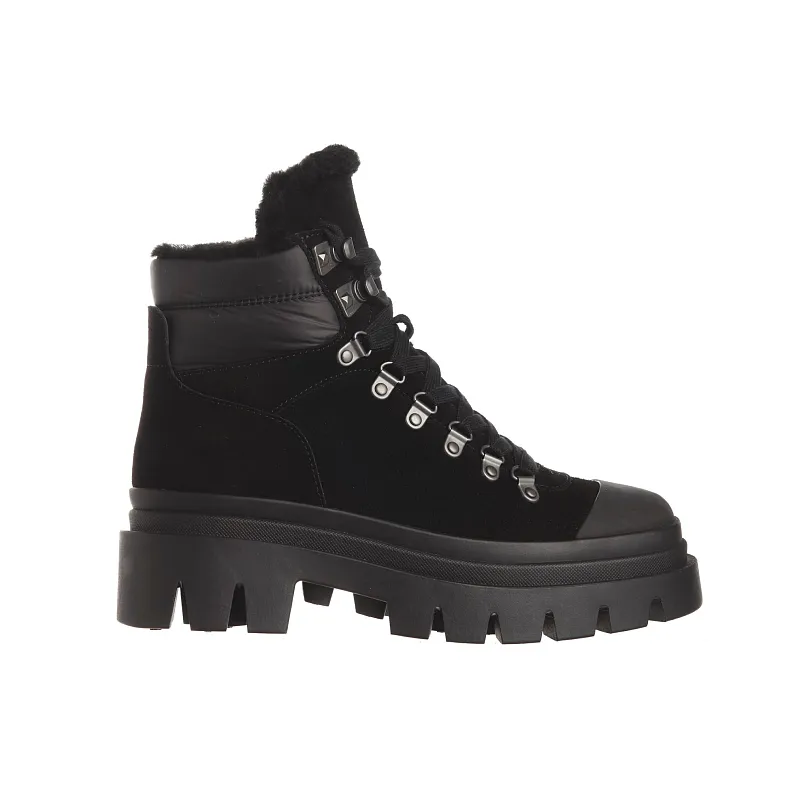 Купить Ботинки утепленные женские низкий каблук Россия 23333