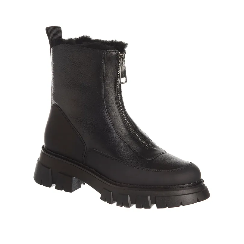 Купить Ботинки утепленные женские низкий каблук Россия 23330