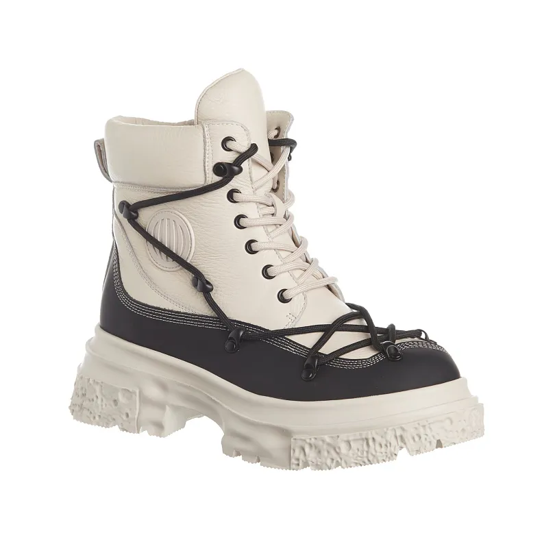 Купить Ботинки утепленные женские низкий каблук Россия 23223