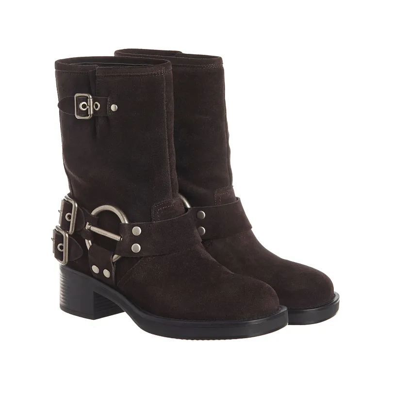 Купить Ботинки женские низкий каблук Россия 23208